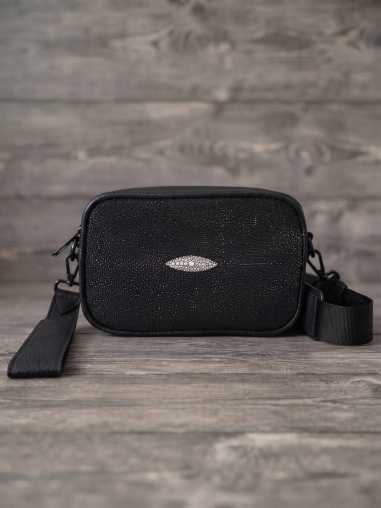 BANDOLERA CABALLERO MANTARRAYA NEGRO