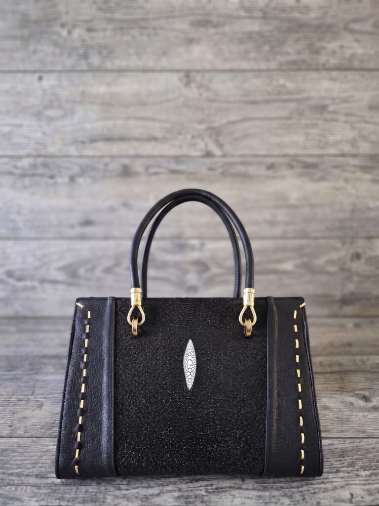 BOLSO DAMA OJILLO MEDIANO MATARRAYA NEGRO