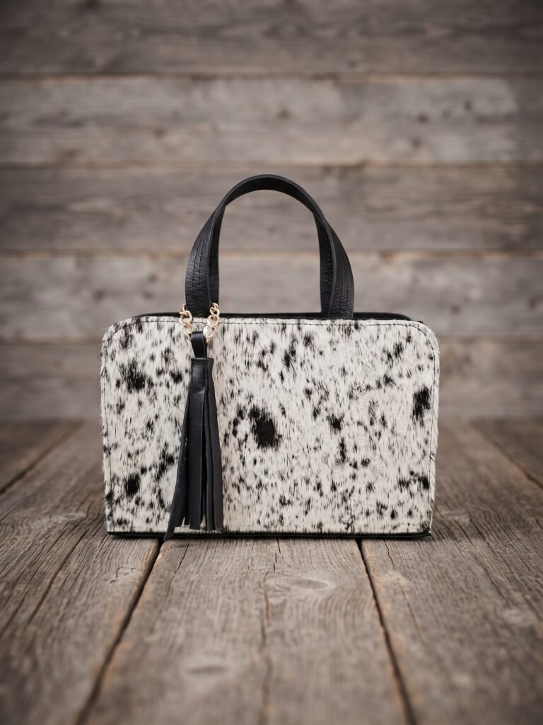 BOLSO TIPO CAJITA DE PELO